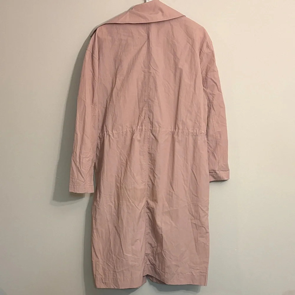 Lovetree Women's Pink Trench Coat size medium - Picture 11 of 11
